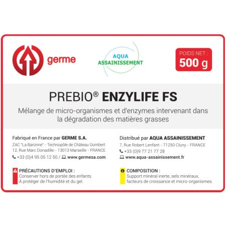 PREBIO ENZYLIFE FS PACK PRO DE 6 X 500 g