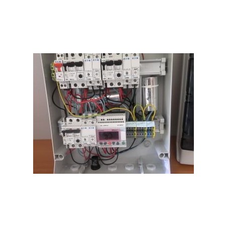 Coffret de commande électromécanique mono pour microstation OXYFILTRE 17