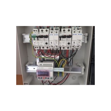 Coffret de commande électromécanique mono pour microstation OXYFILTRE 9