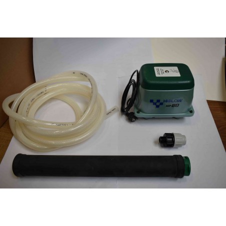 Dispositif Oxygénation compresseur diffuseur Kit 80 litres/mn