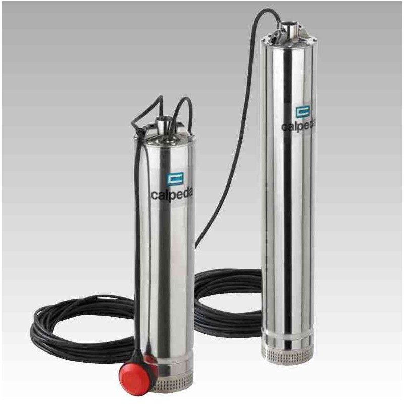 Pompes à eau immergées pour eaux claires ou chargées avec flotteur intégré
