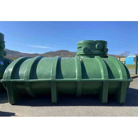 Récupérateur eau de pluie 6000 litres pour alimentation de la maison en eau potable