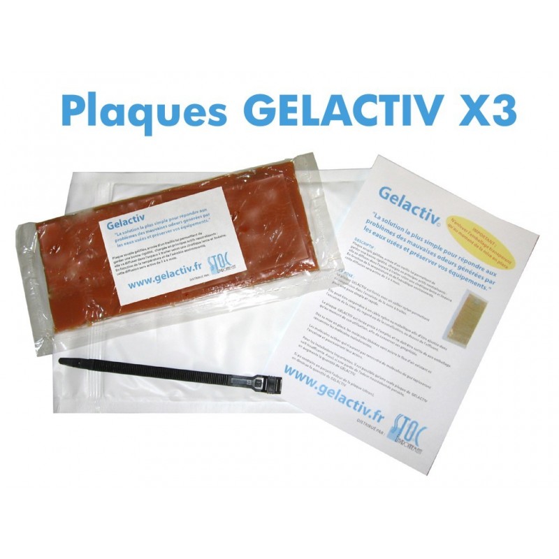 Plaque GELACTIV X 3