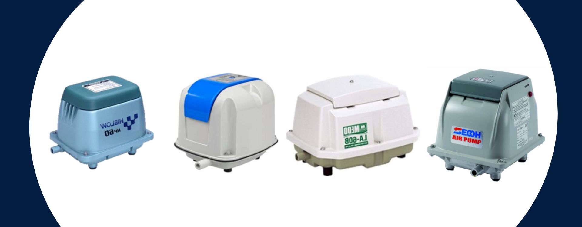 Compresseurs Hiblow, Nitto, Secoh et Thomas