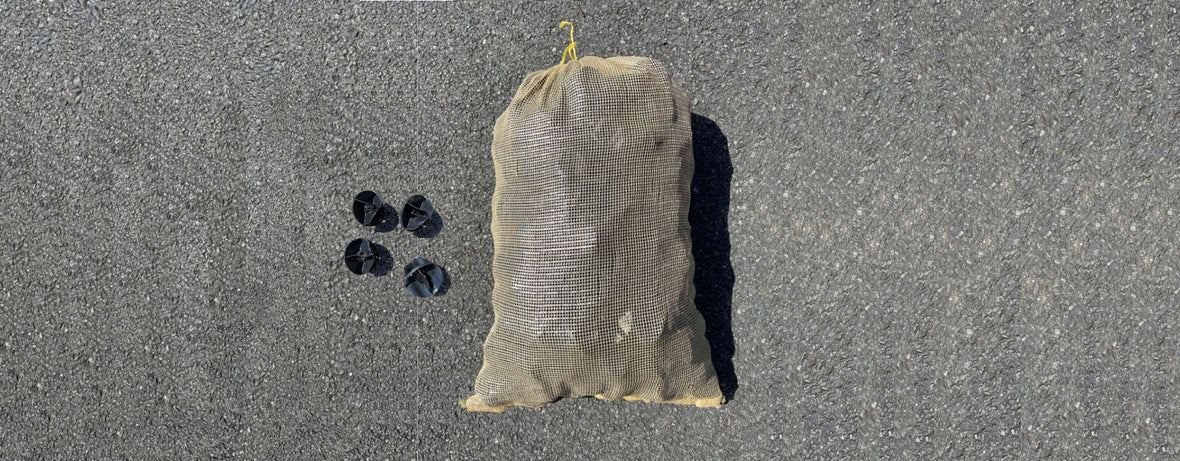 Filet filtrant pour fosse septique