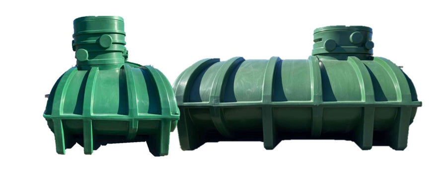 Cuves récupérateurs d'eau de pluie vertes