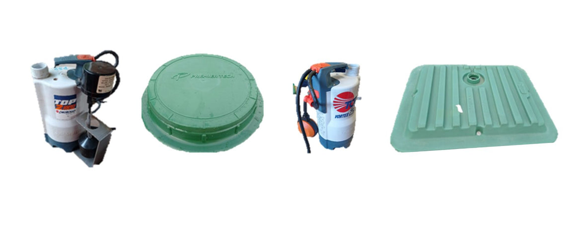 Pièces détachées Ecoflo Premier Tech (couvercles et ompes)