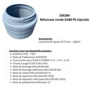 Liste des installations et accessoires compatibles