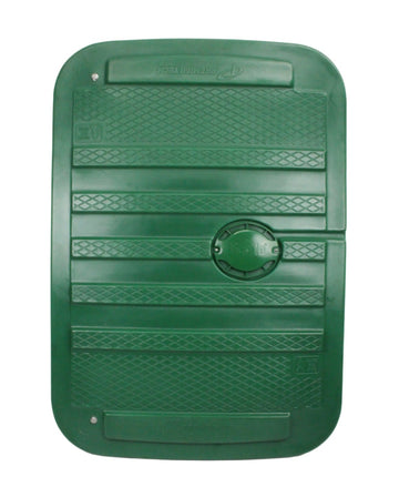 Couvercle PE Rotomoulé 1200 x 800 Vert V4