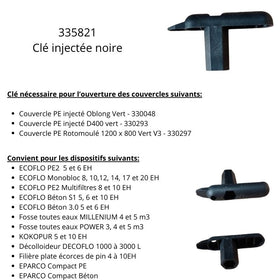 Clé pour couvercle PREMIER TECH - 0