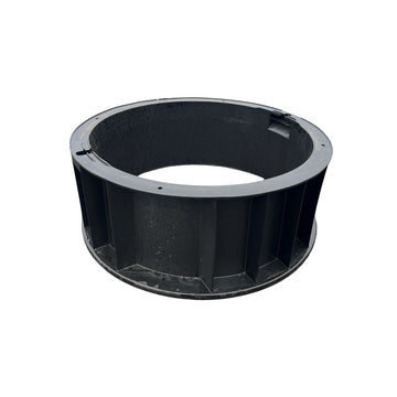 Réhausse D600 H250 rotomoulée noire