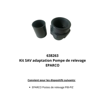 Kit SAV adaptation Pompe de relevage EPARCO