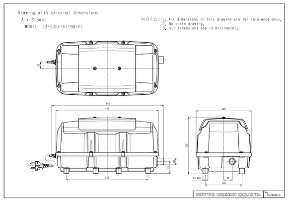 Compresseur NITTO LA-200F