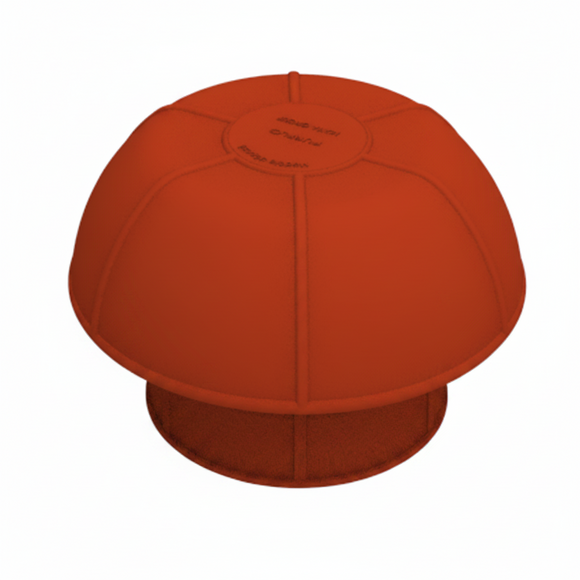 Chapeau de ventilation simple D100 tuile