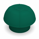 Chapeau de ventilation simple D100 vert-1