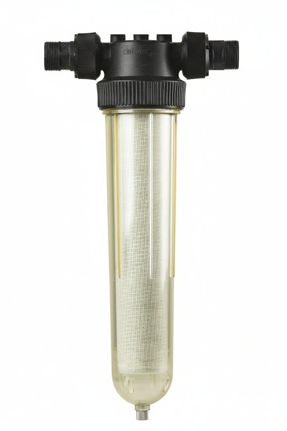 Filtre eau domestique NW 32 CINTROPUR avec tamis filtrant en 25 microns
